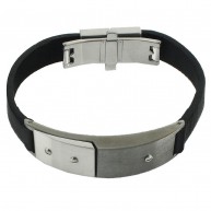 Breil Tribe Leder-Armband für Männer